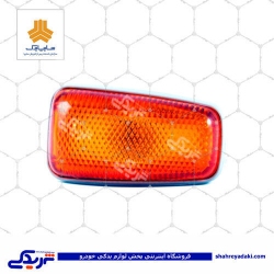 پراید چراغ راهنما بغل گلگیر زرد با لامپ سایپا یدک 502951p06